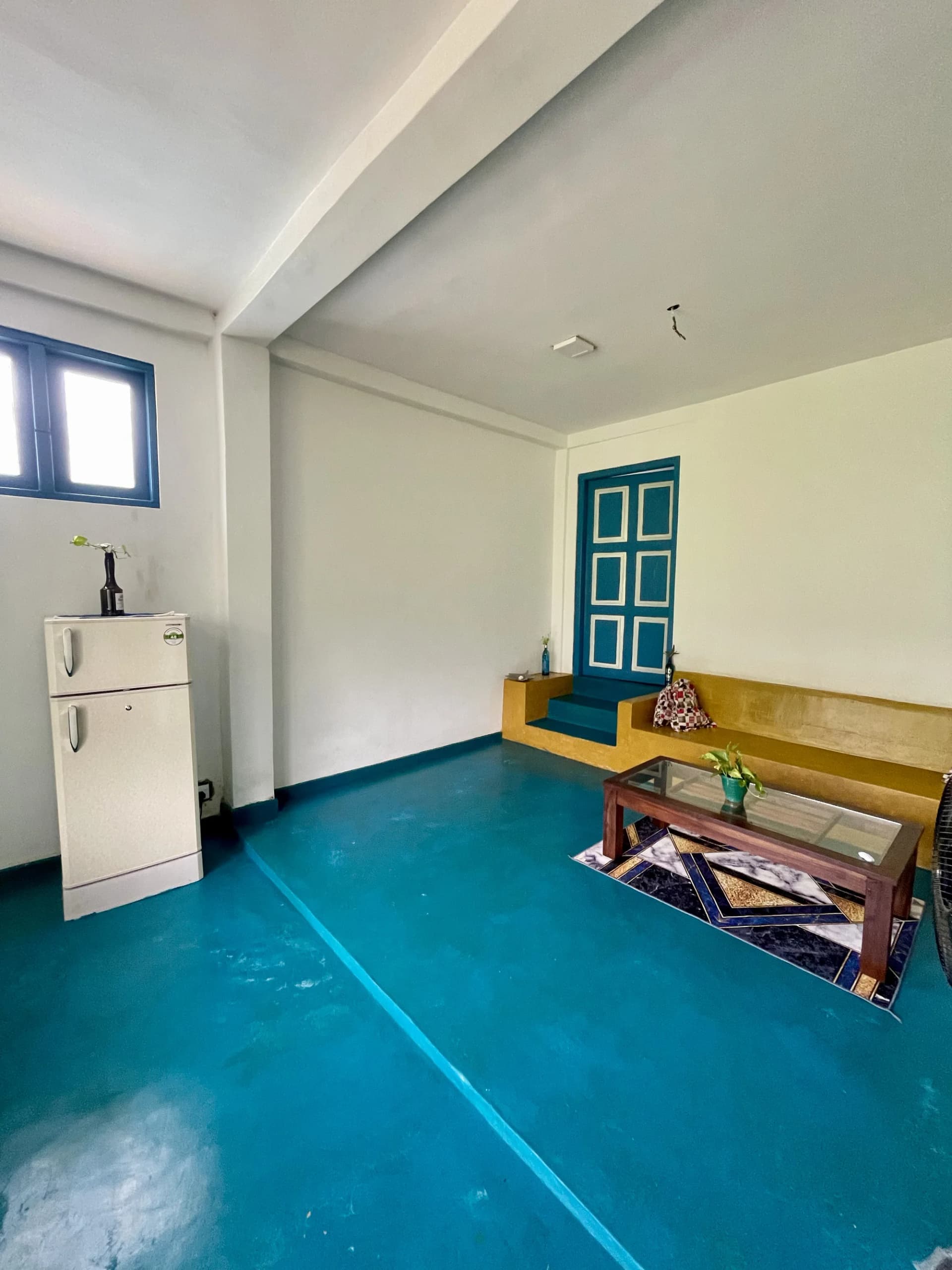 Apartment 1 air conditioned room layout